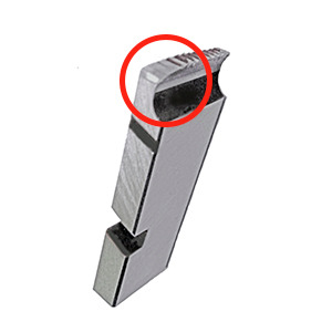 Two-step blade 